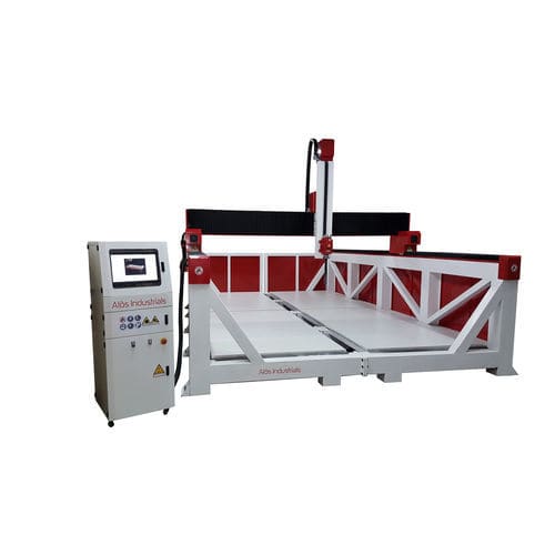 CNC-Fräsmaschine / 3-Achs - B130F - Alòs Industrials - vertikal / für expandiertes Polystyrol / mit mobilem Portal