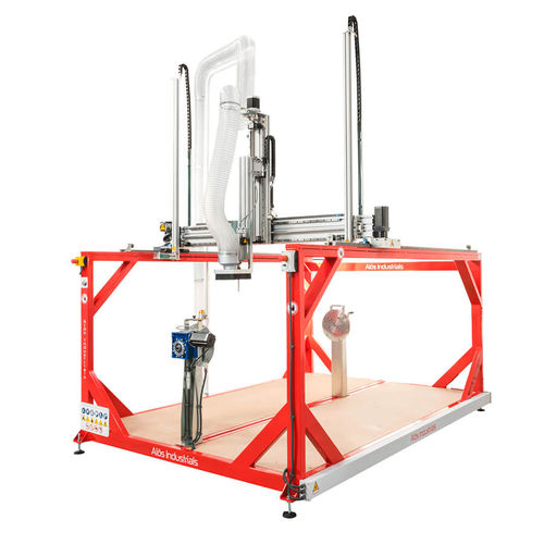 CNC-Fräsmaschine / 4-Achs - B140C - Alòs Industrials - vertikal / für Holz / für expandiertes Polystyrol