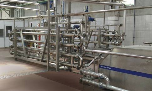 Pasteurisierer und Sterilisator / für Fruchtsaft - Ing.A.Rossi