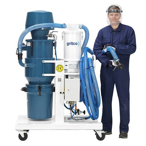 Automatische Sandstrahlanlage - MINIPRO VACUUM - Gritco - Injektor / mobil