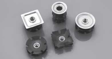 Gewindeeinsatz - FIXI - Stahl / rund / quadratisch