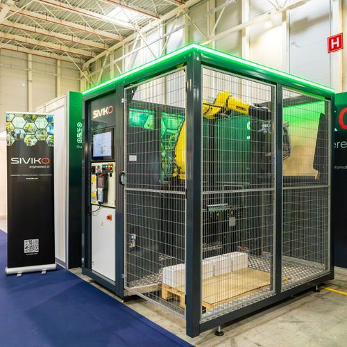 Roboter-Palettierer - RoboMOD Palletizer - Siviko OOD - automatisch / Knickarm / modular