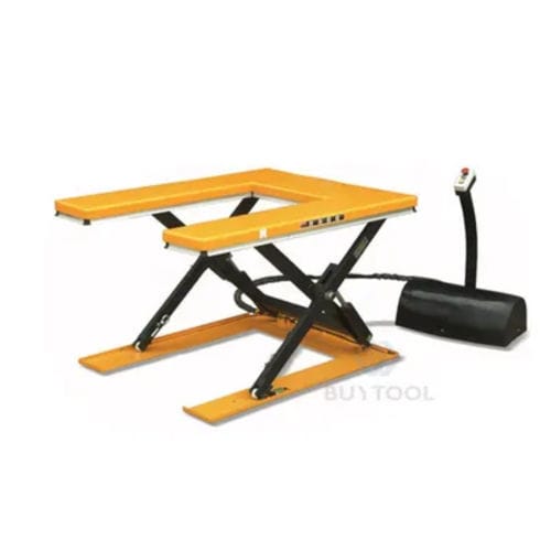 Scherenhubtisch - HU1000 - Buytool Industrial Equipment Co., Ltd - elektrisch / festinstalliert / extraflach