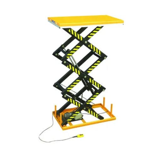 Dreifachscherenhubtisch - HT2000 - Buytool Industrial Equipment Co., Ltd - elektrisch / hydraulisch / festinstalliert