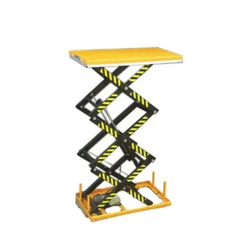 Dreifachscherenhubtisch - HT1000 - Buytool Industrial Equipment Co., Ltd - hydraulisch / festinstalliert