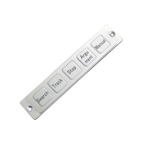 Steuerungs-Nummernblock - D-8518 - ShenZhen DAVO Electronics Co., Ltd - 5 Tasten / einbaufähig / Edelstahl