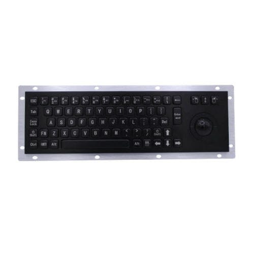 Einbaufähige Tastatur - D-8635G-B - ShenZhen DAVO Electronics Co., Ltd - mit mechanischen Tasten / 68 Tasten / Trackball