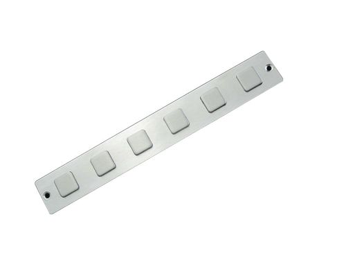 Nummernblock / 6 Tasten - D-8516 - ShenZhen DAVO Electronics Co., Ltd - mit FN-Taste / einbaufähig / Edelstahl