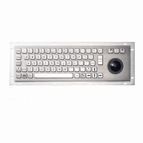 Einbaufähige Tastatur - D-8635G - ShenZhen DAVO Electronics Co., Ltd - Rack / mit mechanischen Tasten / 3 Maustasten