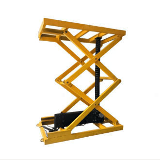 Scherenhubtisch - Jinan Gradin Machinery Co., Ltd. - mechanisch / festinstalliert / Schubketten