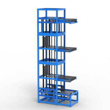 Hubförderer - E-shaped - Jinan Gradin Machinery Co., Ltd. - Ketten / vertikal / Transport