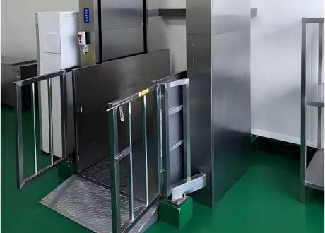 Edelstahl-Lastenaufzug - Jinan Gradin Machinery Co., Ltd. - für Lagerhallen