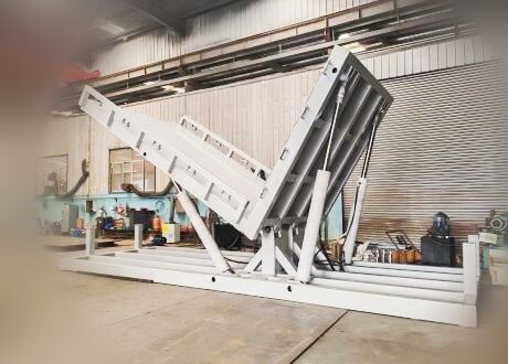 Hydraulische Kipphilfe - FZPT-15000 - Jinan Gradin Machinery Co., Ltd. - Metall / 90° / Industrie