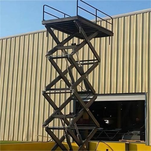 Tragbare Scherenarbeitsbühne - Jinan Gradin Machinery Co., Ltd. - hydraulisch / für Fabriken / für Lagerhallen