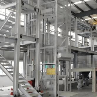 Hydraulischer Lastenaufzug - SJD1.0-7.5 - Jinan Gradin Machinery Co., Ltd. - für die Lebensmittelindustrie / für die Pharmaindustrie / für Paletten