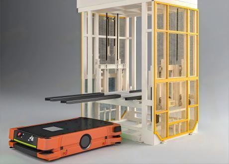 FTS für schwere Lasten - Jinan Gradin Machinery Co., Ltd. - für Paletten / für Lagerhallen / für die Logistik