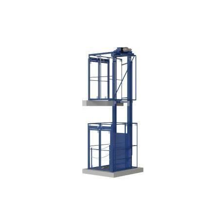 Mechanischer Lastenaufzug - Jinan Gradin Machinery Co., Ltd. - maßgefertigt / für Materialumschlag / Doppelsäulen