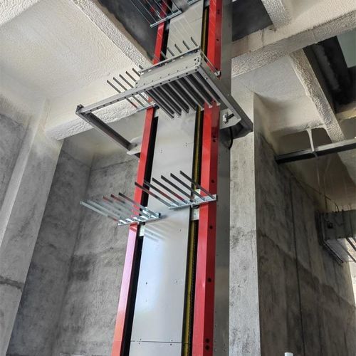 Automatischer Lastenaufzug - Jinan Gradin Machinery Co., Ltd. - motorisiert / für Industrieanwendungen / für Lagerhallen