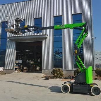 Gelenkarbeitsbühne auf Rädern - G-V11 - Jinan Gradin Machinery Co., Ltd. - mit Eigenantrieb / elektrisch / für Baustelle