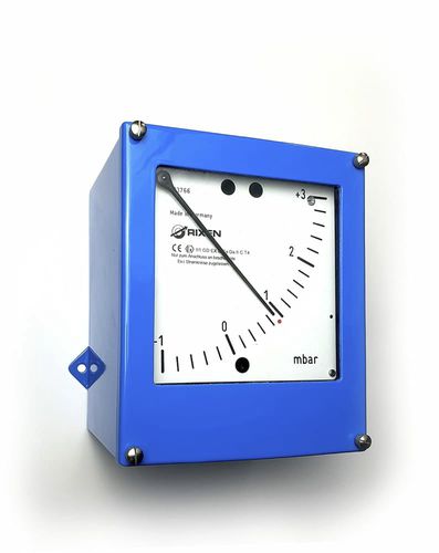 Differential-Manometer - RW65_EX_II - Rixen Messtechnik  - mit Zifferblatt-Anzeige / wandmontiert / Stahl