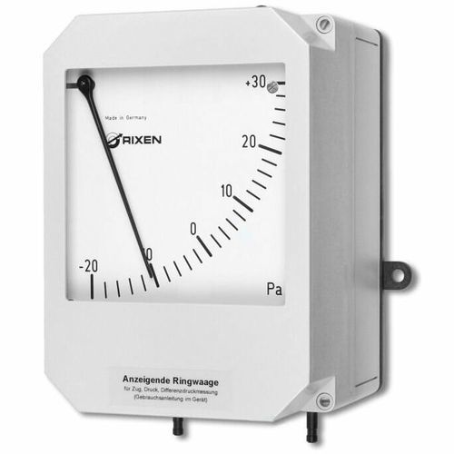 Differential-Druckanzeiger - RW65 - Rixen Messtechnik  - mit Zifferblatt-Anzeige / wandmontiert / Ringwaage