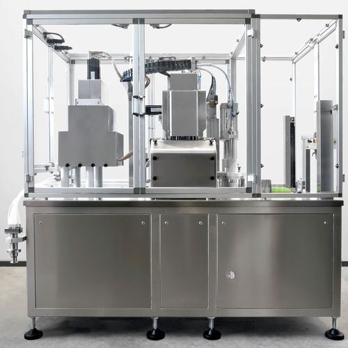 Automatische Füllmaschine - UFCM-013 - Mech-a - Ampullen / Nahrungsmittel / für Getränke