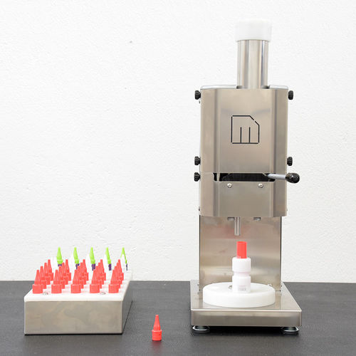 Manuelle Füllmaschine - MPFSU 0161601 - Mech-a - für Töpfe / Flaschen / Ampullen