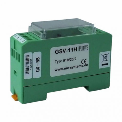 Signalverstärker - GSV-11H - ME-Messsysteme GmbH - Mess / analog / für DMS-Sensoren