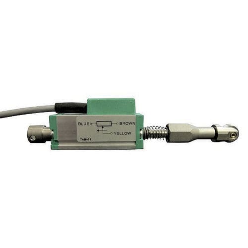 Linearer Wegaufnehmer - LRW3-F-X-S - ME-Messsysteme GmbH - Feder-Potentiometer / transparent / IP40