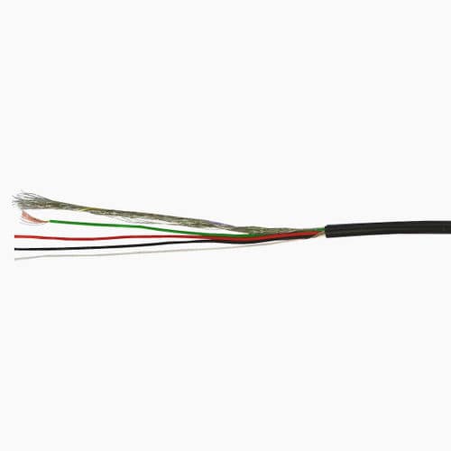 Datenkabel elektrisch - MESC-4x005-PVC xm - ME-Messsysteme GmbH - mehrstrangig / für Sensor / mit PVC-Ummantelung