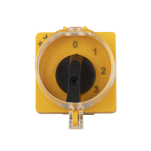 Schalter mit Zuhaltung - ILX-XB4-K03 - İLX MÜHENDİSLİK OTOM. IML. ITH. IHR. SAN. ve TIC. LTD. STI  - drehbar / Nocken / einpolig