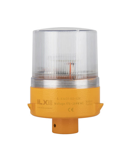 Warnleuchte für Flugzeuge - IL-XACF-BD Series - İLX MÜHENDİSLİK OTOM. IML. ITH. IHR. SAN. ve TIC. LTD. STI  - Blitz / LED / 24 VDC