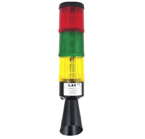 Dreifarbige Warnleuchte - ILX &Oslash;67 B series - İLX MÜHENDİSLİK OTOM. IML. ITH. IHR. SAN. ve TIC. LTD. STI  - Blitz / Flash / permanent