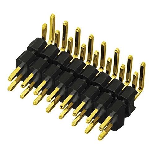 Außen-Stiftleiste - L208XX-XX0XXXXX - Dongguan Lianda Precision Products Co. Ltd - zweireihig / 2.54 mm (0.100")
