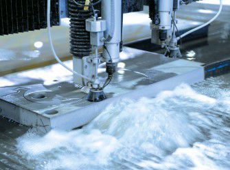Wasserstrahlschneiden - thyssenkrupp Materials - eisenfreie Metalle / Stahl / Großserien