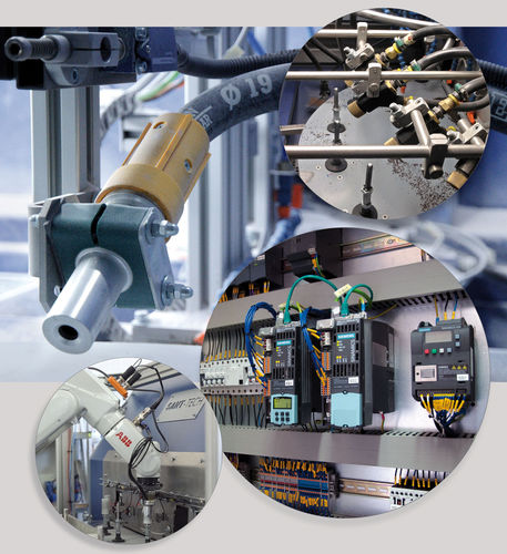 Druckstrahlkabine - Sant-Tech - automatisch / Edelstahl / mit Drehtisch