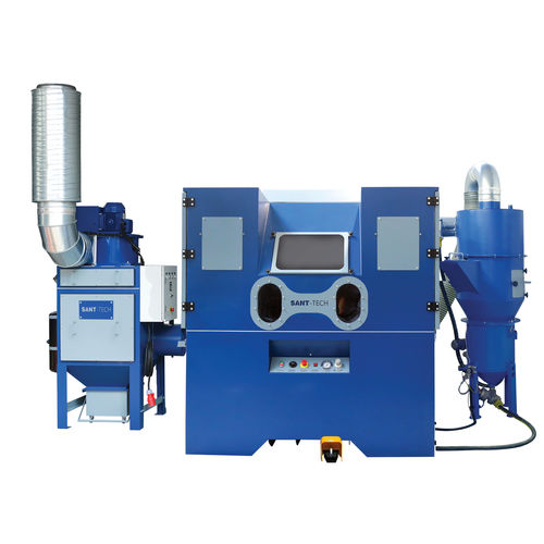 Druckstrahlkabine - PK PREMIUM series - Sant-Tech - manuell / mit Drehtisch / Durchlauf