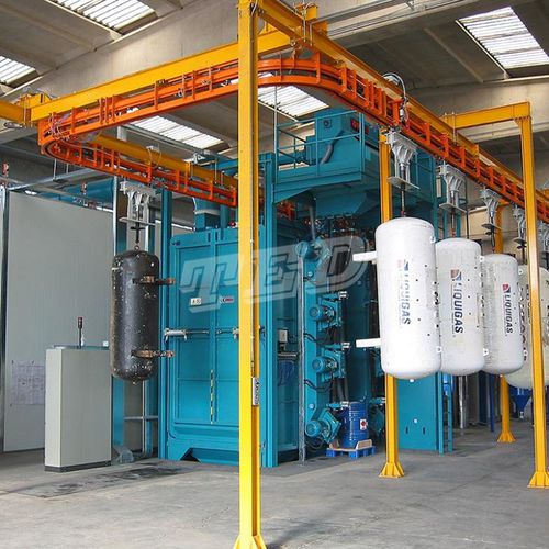 Strahlanlage mit Haken - Qingdao Ted Machinery - für Metall / kontinuierlich