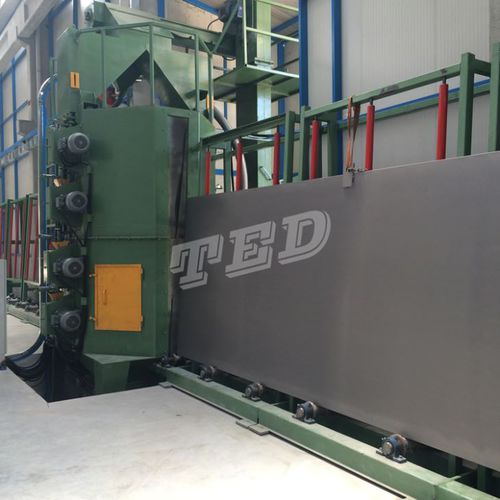 Manuelle Strahlanlage - Qingdao Ted Machinery - für Metall / vertikal