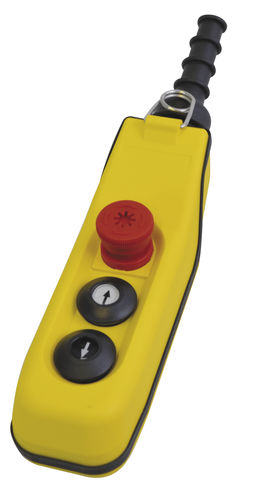 Handbediengerät mit 2 Tasten - Hängetaster / Pendant Station Lady by B-COMMAND  - B-COMMAND GmbH - mit 4 Tasten / mit 3 Tasten / mit 5 Tasten
