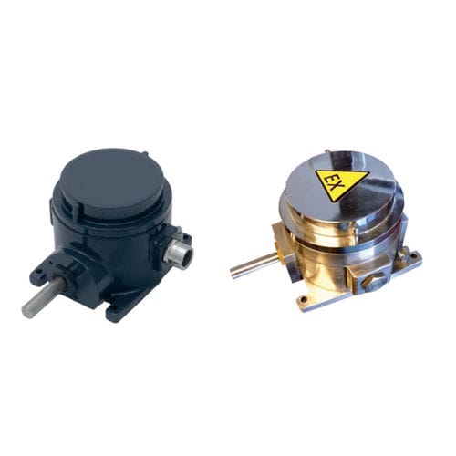 Explosionssicherer Endschalter - Explosion-Proof Rotary Limit Switch Series FRX by B-COMMAND - B-COMMAND GmbH - Rotation / Schneckengetriebe / IECEx