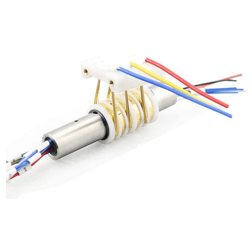 Zweiteilig-Schleifring - Schleifringe ohne Gehäuse / Separate Slip Rings rotarX - B-COMMAND GmbH - für medizinische Geräte / für Kamera / für LED-Beleuchtung