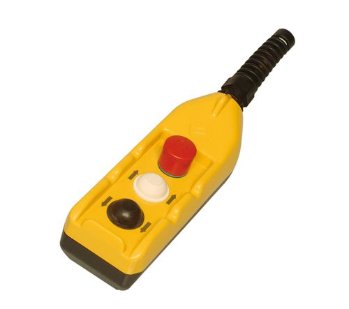 Handbediengerät mit 2 Tasten - Hängetaster / Pendant Station Direct by B-COMMAND  - B-COMMAND GmbH - mit 3 Tasten / mit 1 Taste / IP65