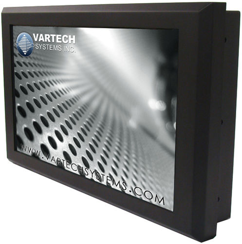 LCD-Monitor - TOUGHSTATION series - VarTech Systems - mit resisitivem Touchscreen / Industrie / 15"