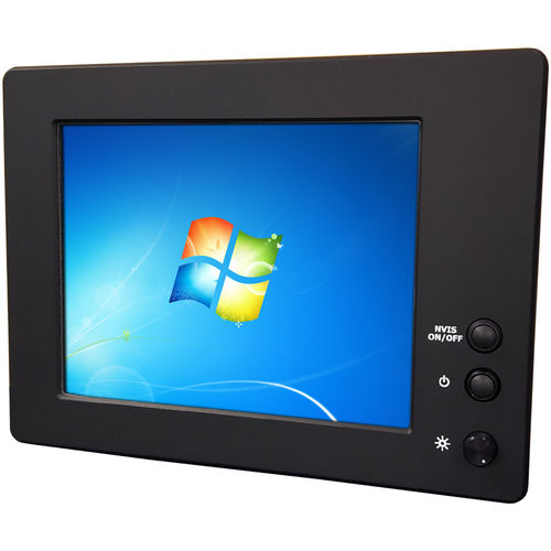 LCD-Monitor - ALL-WEATHER series - VarTech Systems - mit resisitivem Touchscreen / Industrie / Schutz