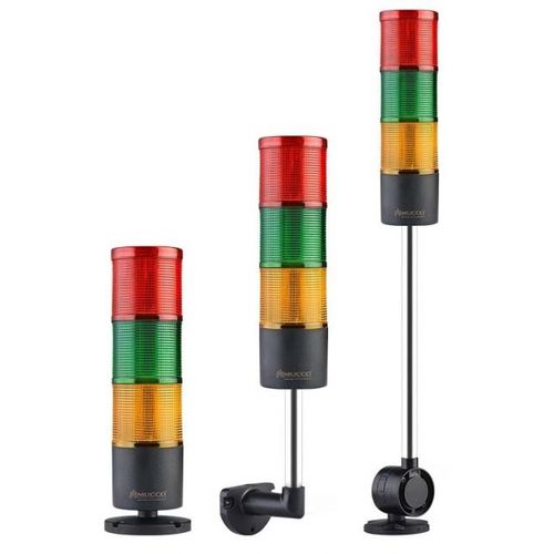 LED-Signalsäule - SNT-7024-S3 - MUCCO  Warning Lights - Permanent / 3-Farben / IP65