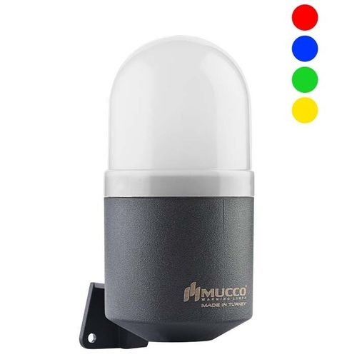 LED-Warnhupe - SNT-K72-RGB - MUCCO  Warning Lights - für Wandmontage / LED -Alarmleuchte / Blitzleuchte