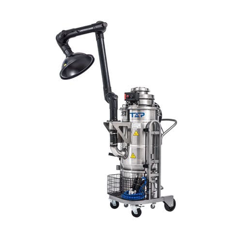 Industriesauger - TEX3-E DS CV series - Zhejiang TOP Environmental Technology Co., Ltd - Trocken / einphasig / auf Reifen