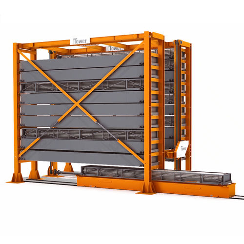 Vertikales automatisches -Lagersystem - LOGITOWER - für Rohre / für Blech / für Lagerhallen