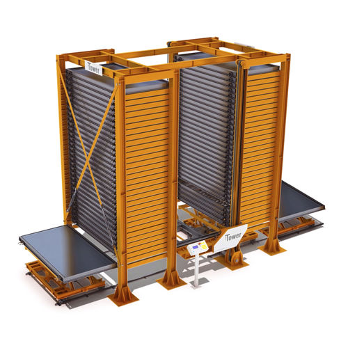 Vertikales automatisches -Lagersystem - LOGITOWER - für Blech / für lange Produkte
